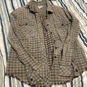 RVCA corduroy button down